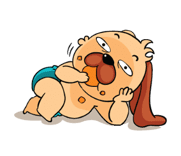 Lucky & Sophie sticker #7736675