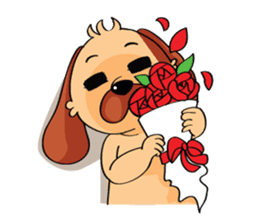 Lucky & Sophie sticker #7736678