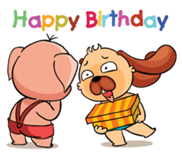 Lucky & Sophie sticker #7736682