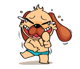 Lucky & Sophie sticker #7736688