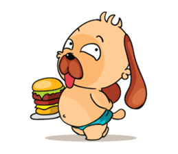 Lucky & Sophie sticker #7736692