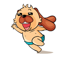 Lucky & Sophie sticker #7736698