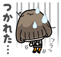 Cute girl with bobbed hair (Japanese) sticker #7736924