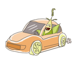 Plant man sticker #7737251