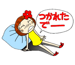 Castor bean-chan 9 sticker #7737290