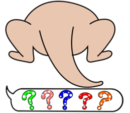 The otter. sticker #7737452