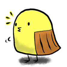 The small bird of yu--. sticker #7737628