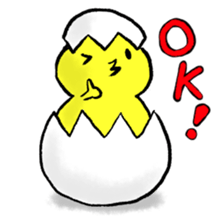 The small bird of yu--. sticker #7737636