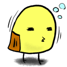 The small bird of yu--. sticker #7737638