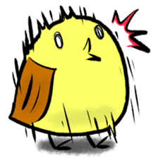 The small bird of yu--. sticker #7737639