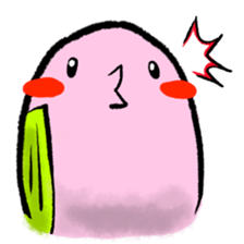 The small bird of yu--. sticker #7737642