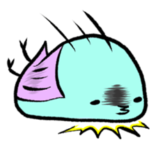 The small bird of yu--. sticker #7737645