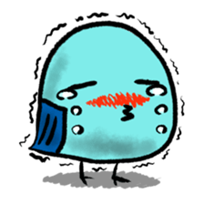 The small bird of yu--. sticker #7737647