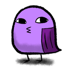 The small bird of yu--. sticker #7737649