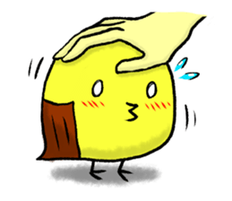 The small bird of yu--. sticker #7737658