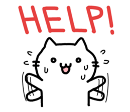 Comfortable cat Nyata 2 sticker #7738159