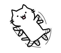 Comfortable cat Nyata 2 sticker #7738179