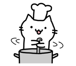 Comfortable cat Nyata 2 sticker #7738181