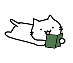 Comfortable cat Nyata 2 sticker #7738184