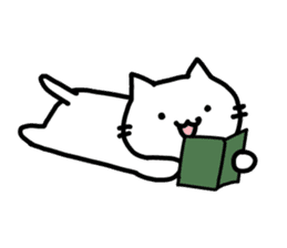 Comfortable cat Nyata 2 sticker #7738184