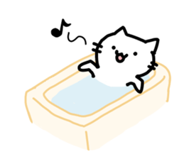 Comfortable cat Nyata 2 sticker #7738185