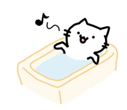 Comfortable cat Nyata 2 sticker #7738185