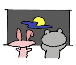 Japan Sticker Haiiro Neko San sticker #7738627