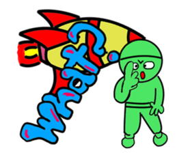 Green Chan3 sticker #7738650