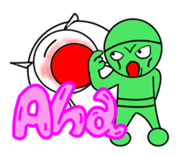 Green Chan3 sticker #7738653