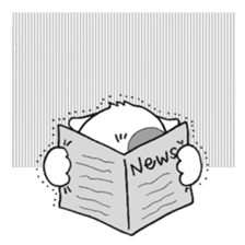 Laurel in the office sticker #7738805