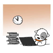 Laurel in the office sticker #7738825