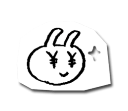 Motivation 7% of the rabbit sticker #7738851