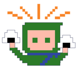 japanese ninja family 02 sticker #7738874