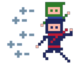 japanese ninja family 02 sticker #7738884