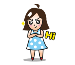 Ms.KwanKrajerng (EnglishVer.) sticker #7738948