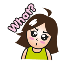 Ms.KwanKrajerng (EnglishVer.) sticker #7738954