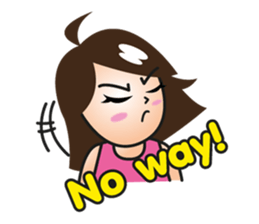 Ms.KwanKrajerng (EnglishVer.) sticker #7738959