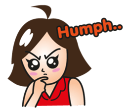 Ms.KwanKrajerng (EnglishVer.) sticker #7738963