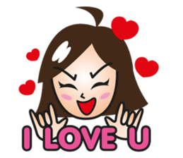 Ms.KwanKrajerng (EnglishVer.) sticker #7738968