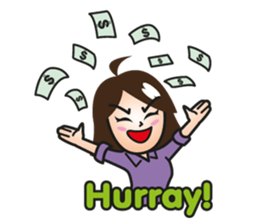 Ms.KwanKrajerng (EnglishVer.) sticker #7738973