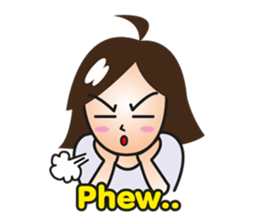 Ms.KwanKrajerng (EnglishVer.) sticker #7738978