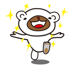 The Expressive Bear sticker #7739108