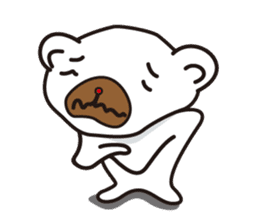 The Expressive Bear sticker #7739109