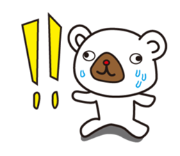 The Expressive Bear sticker #7739138