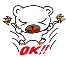 The Expressive Bear sticker #7739139