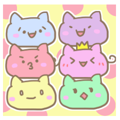 6cats stickers