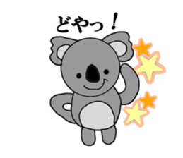 It is a koala, What is it? sticker #7739230