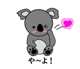 It is a koala, What is it? sticker #7739242