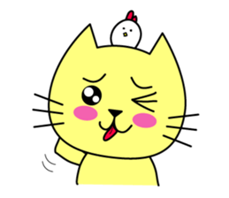 NEKOMARU's relaxed life 1 English ver. sticker #7739375