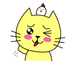 NEKOMARU's relaxed life 1 English ver. sticker #7739375